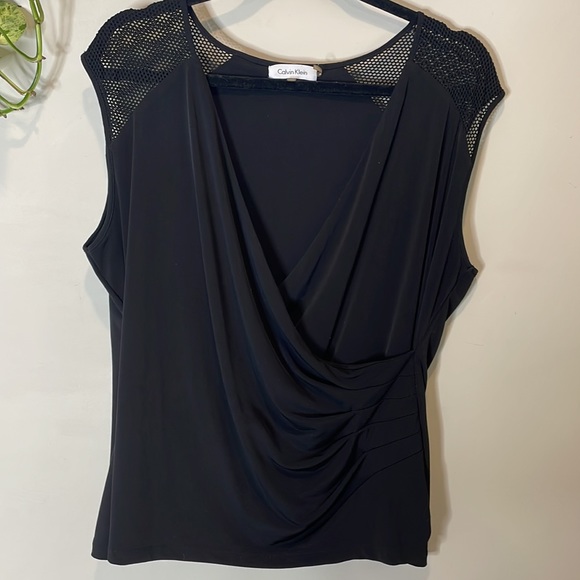 Calvin Klein BLACK TOP size 0X - Picture 1 of 11